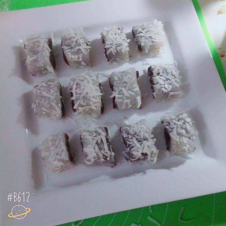 豆沙糯米卷