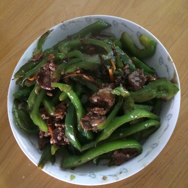 青椒肉丝