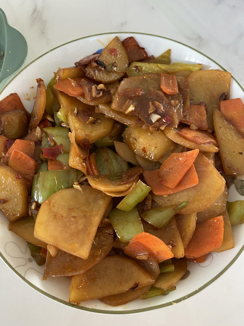 干锅土豆片