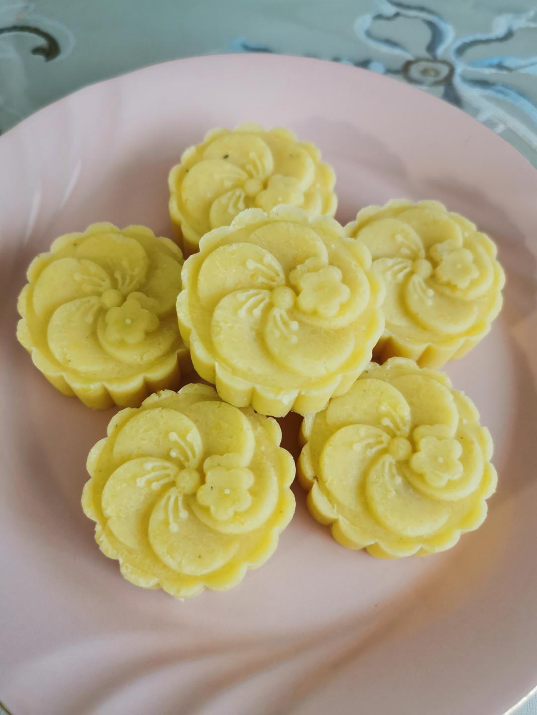 懒汉免炒绿豆沙(绿豆糕)