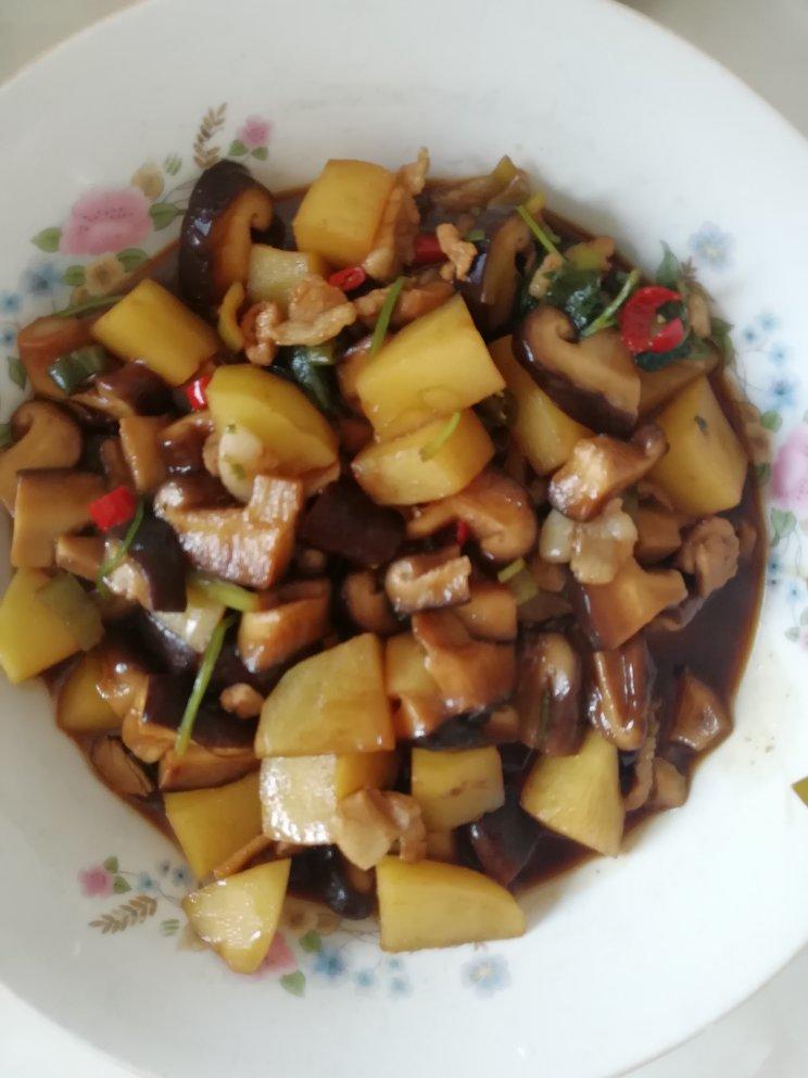 ㊙️香菇土豆肉沫拌饭❗️比外卖还好吃