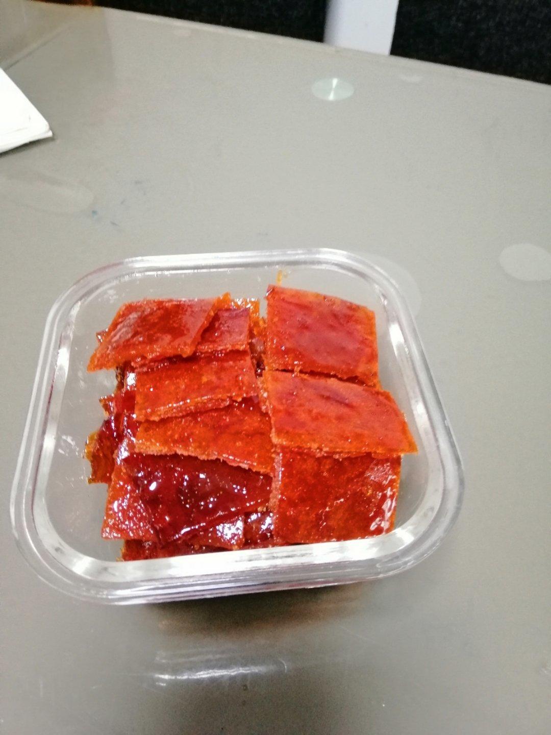 自制果丹皮，山楂糕