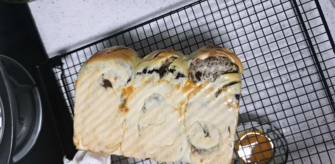 烤箱烤炼乳红豆沙吐司零失败