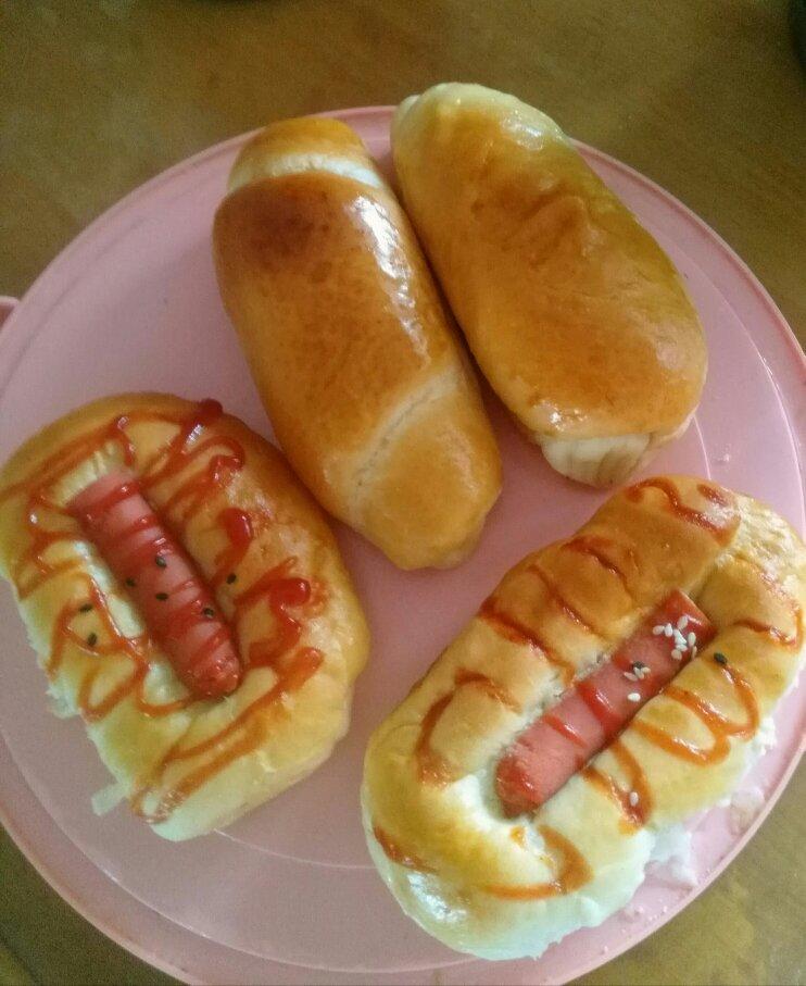 热狗面包