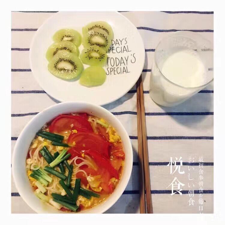 西红柿鸡蛋面