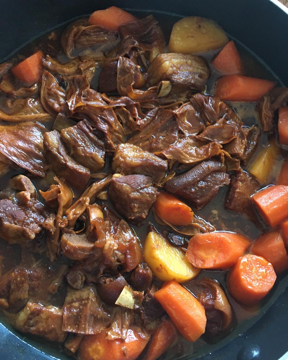 羊腩煲的绝配，竟然是腐竹！