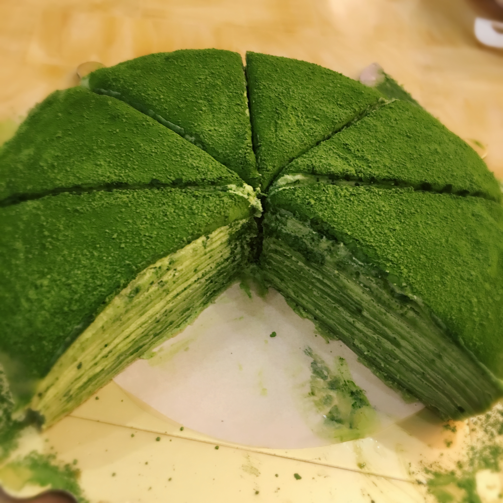 LADY M 抹茶千层可丽饼/千层蛋糕 Green Tea Mille Crepes