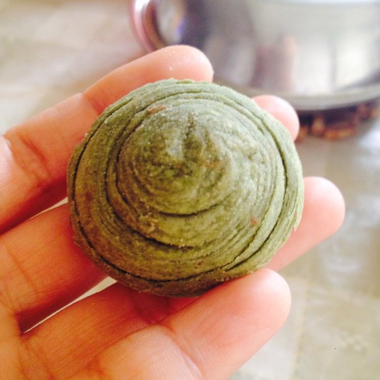 抹茶红豆酥