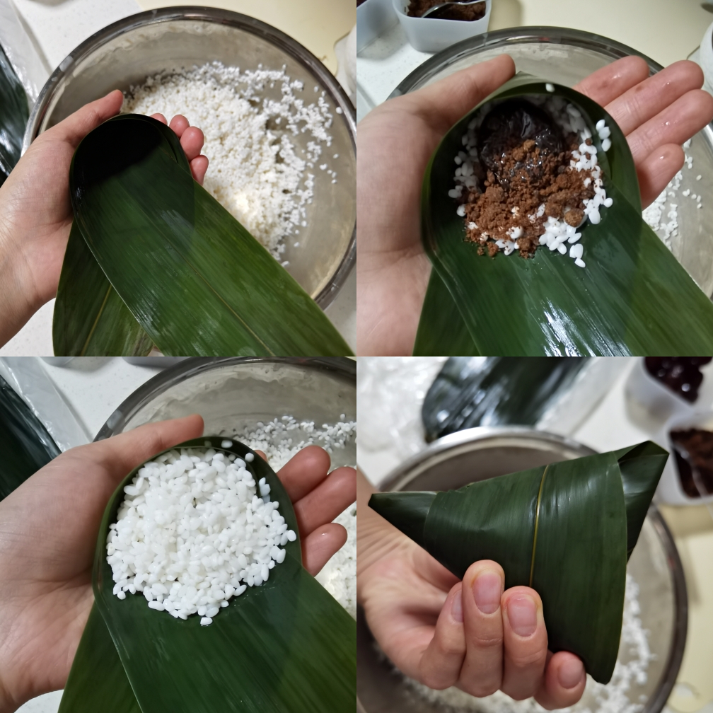 糯米蜜枣粽子的做法 步骤3