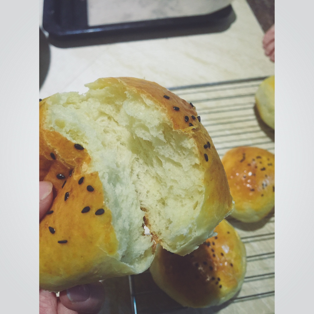 柔软手撕面包