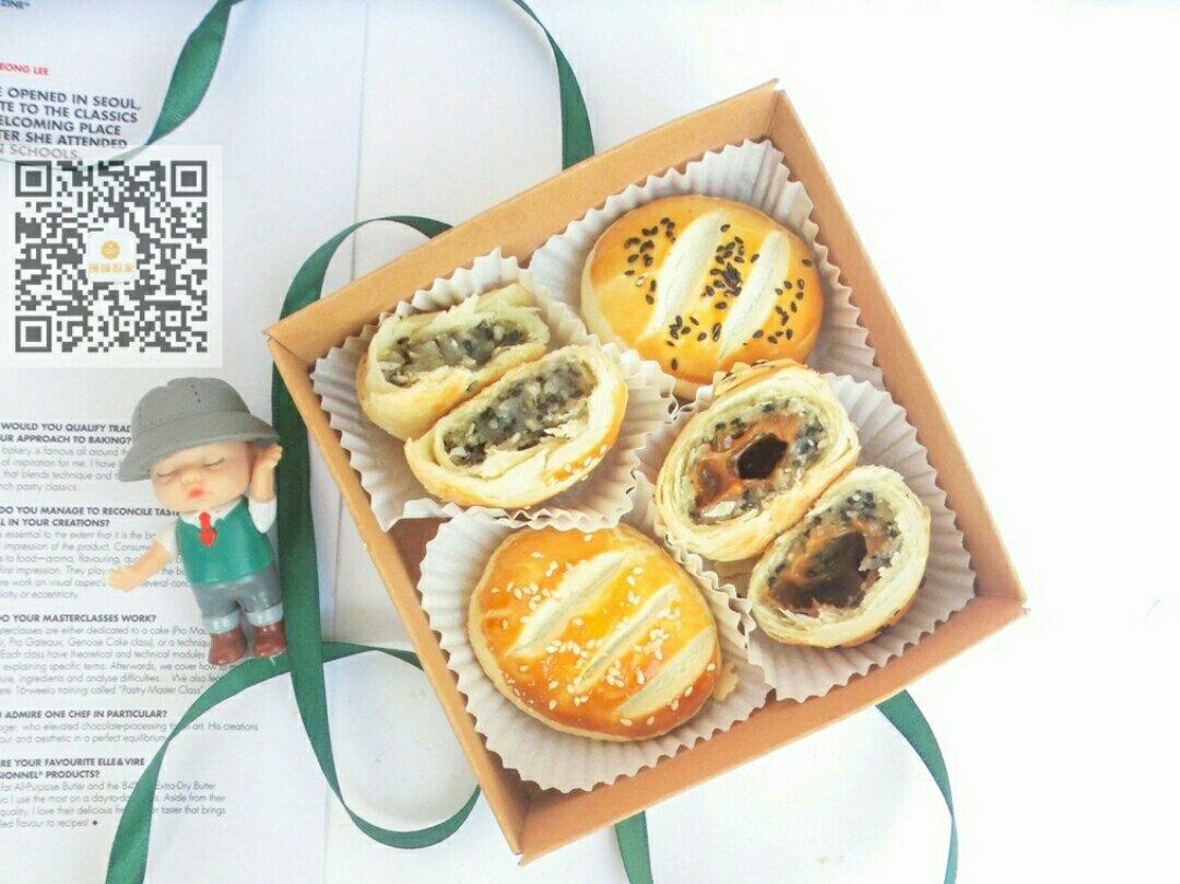 【暖暖焙家】潮式月饼老婆饼，酥皮点心创新馅
