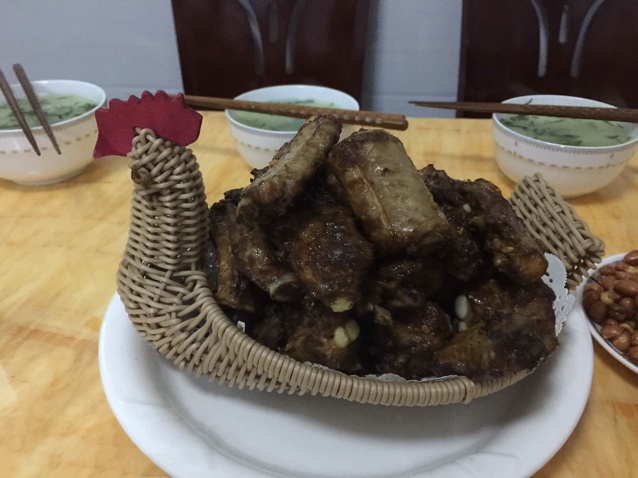 蒜香烤排骨（无油极简版）
