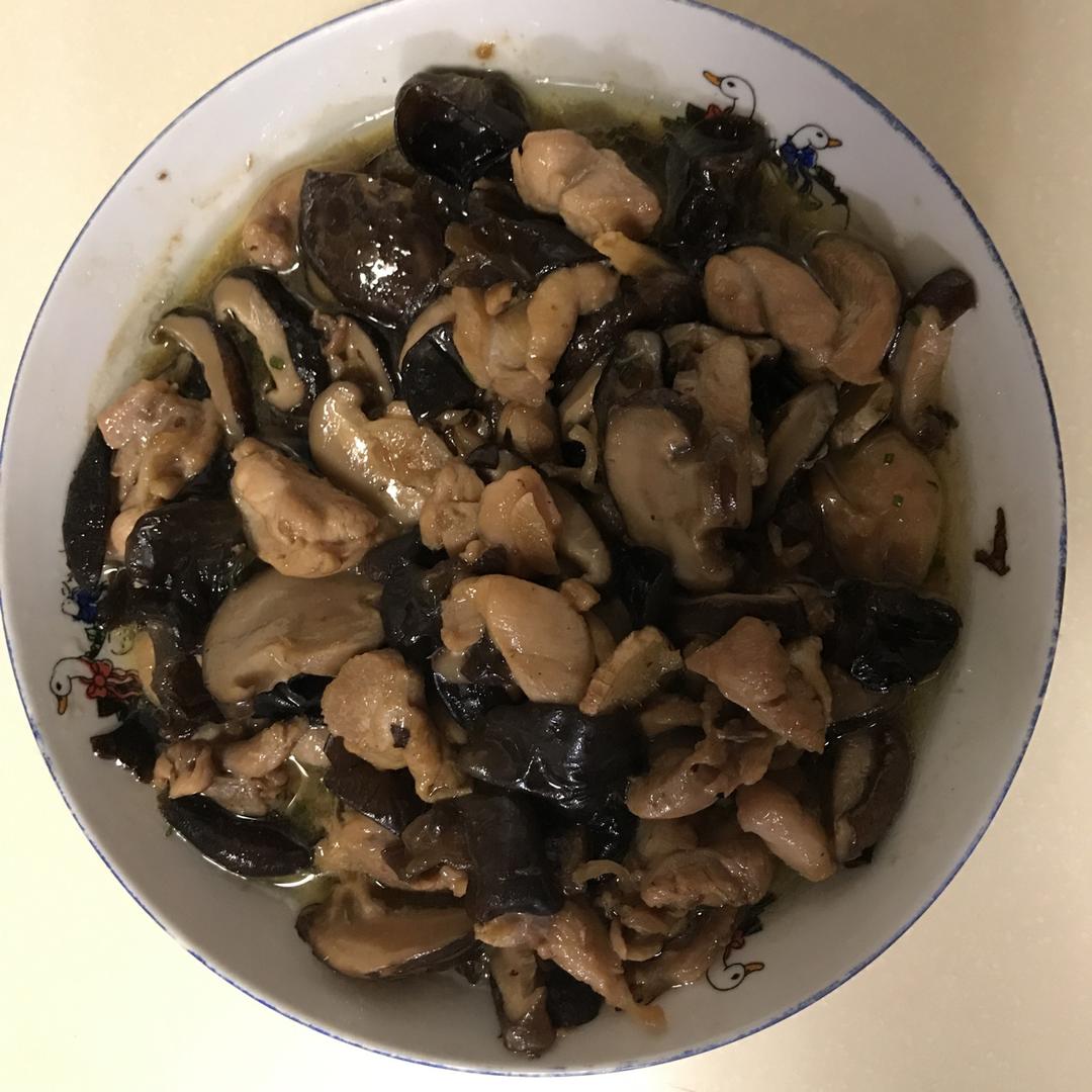 香菇蒸滑鸡