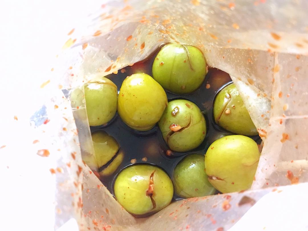生腌李子