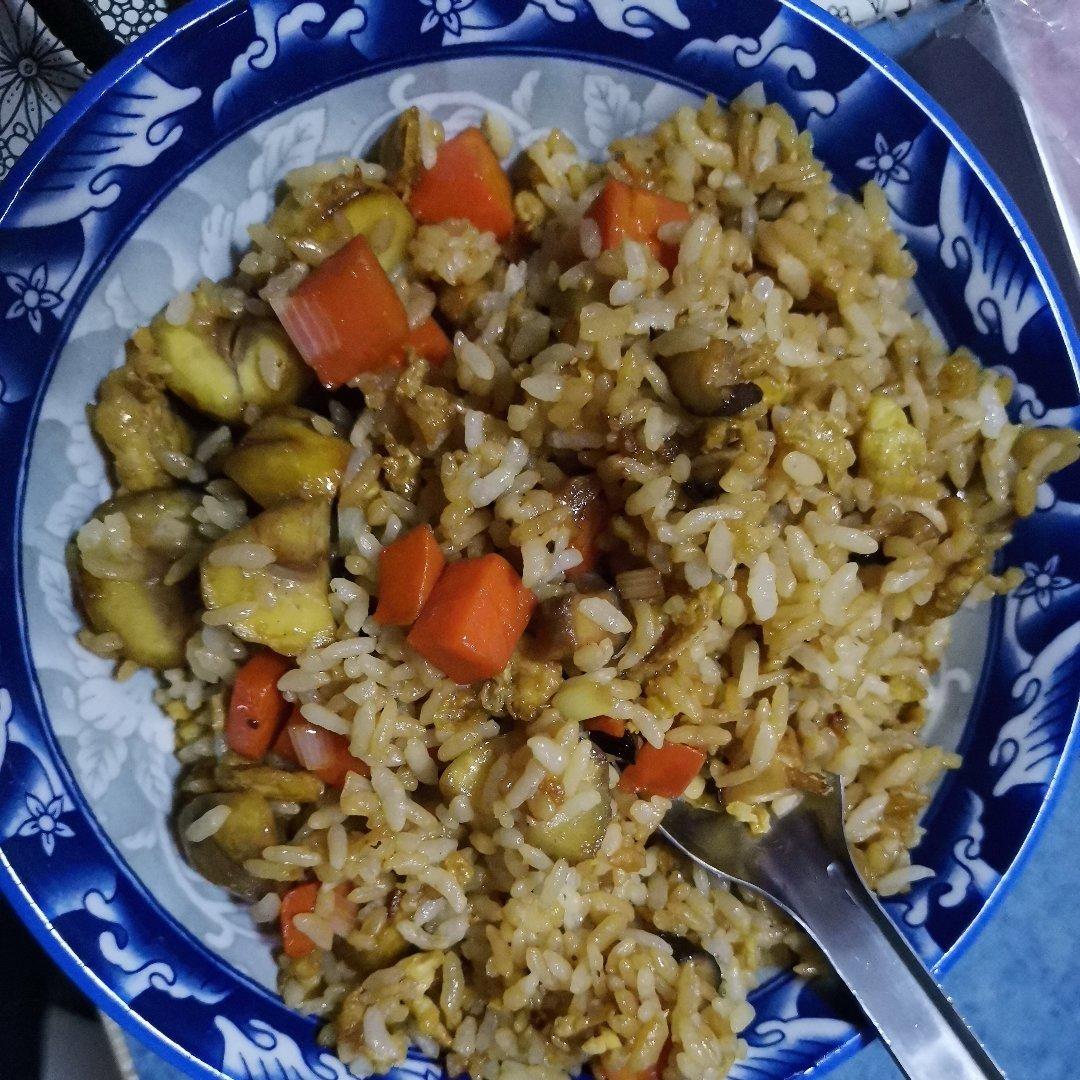 板栗焖饭