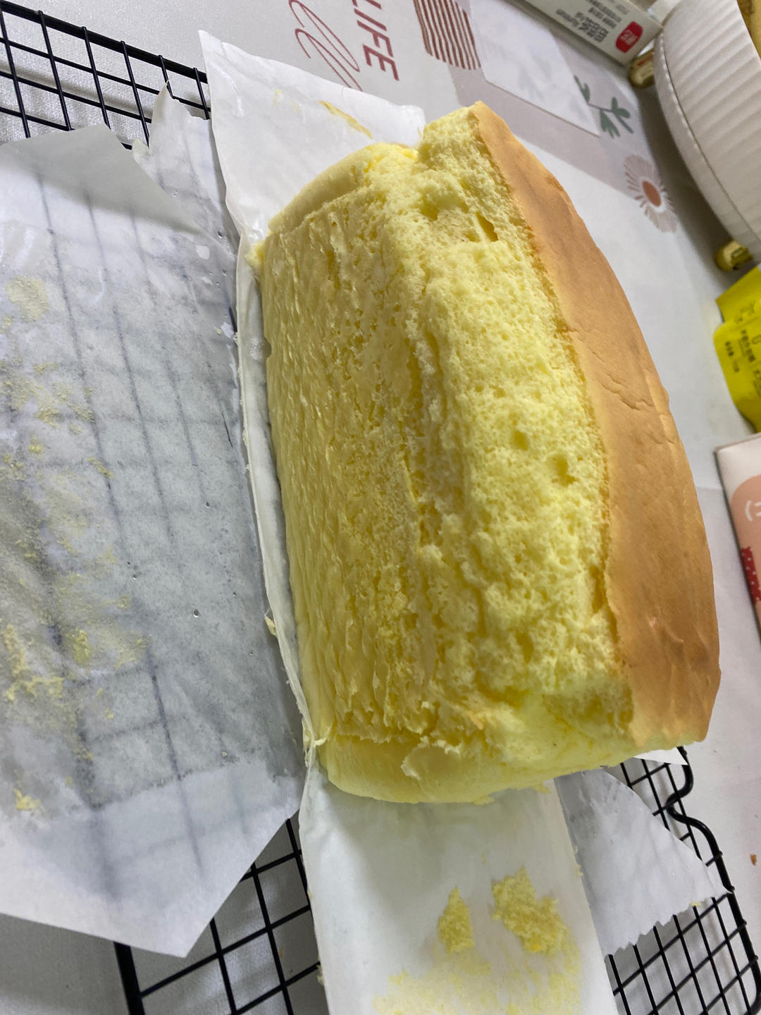 堪比柯基屁股
爆浆芝士🧀古早蛋糕