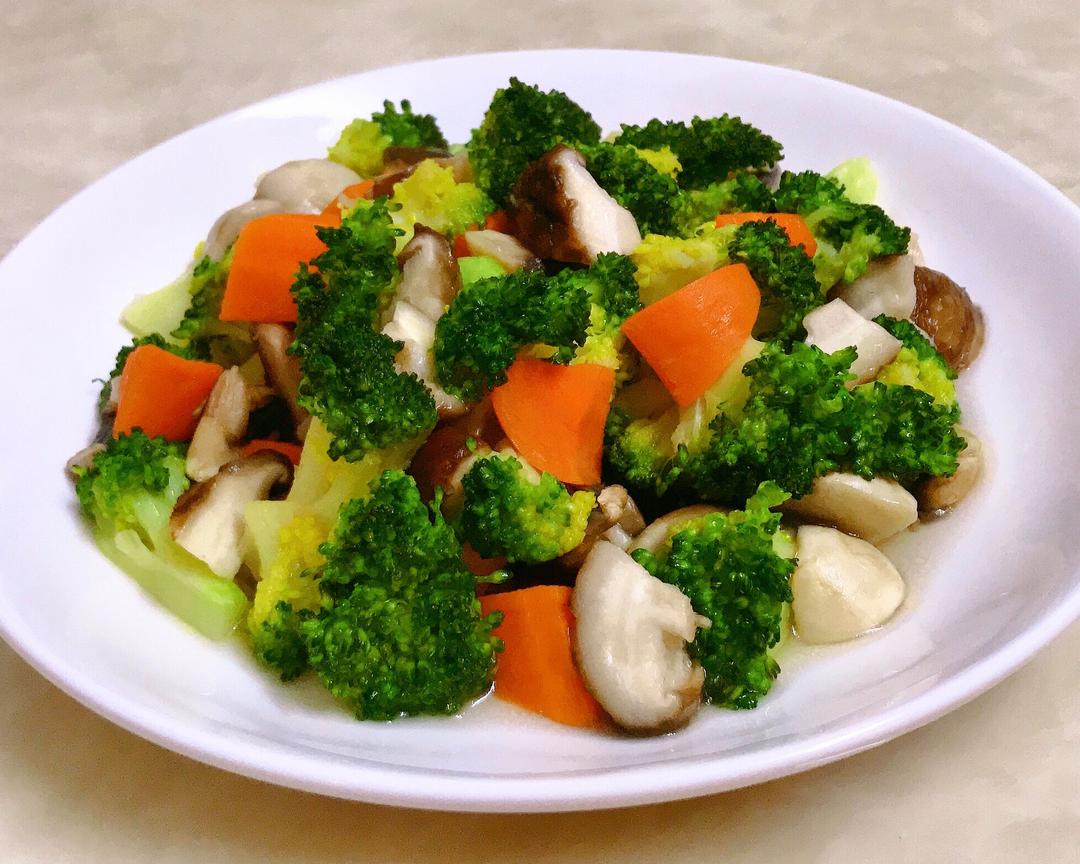 0人做过这道菜豪吉灵感厨房×深呼吸_lwl用料西兰花1/2朵香菇4朵蘑菇5