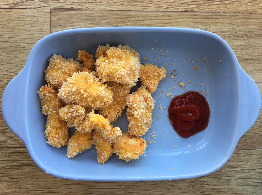 无油烤箱版鸡米花~低卡炸鸡 by牛奶和爱丽丝