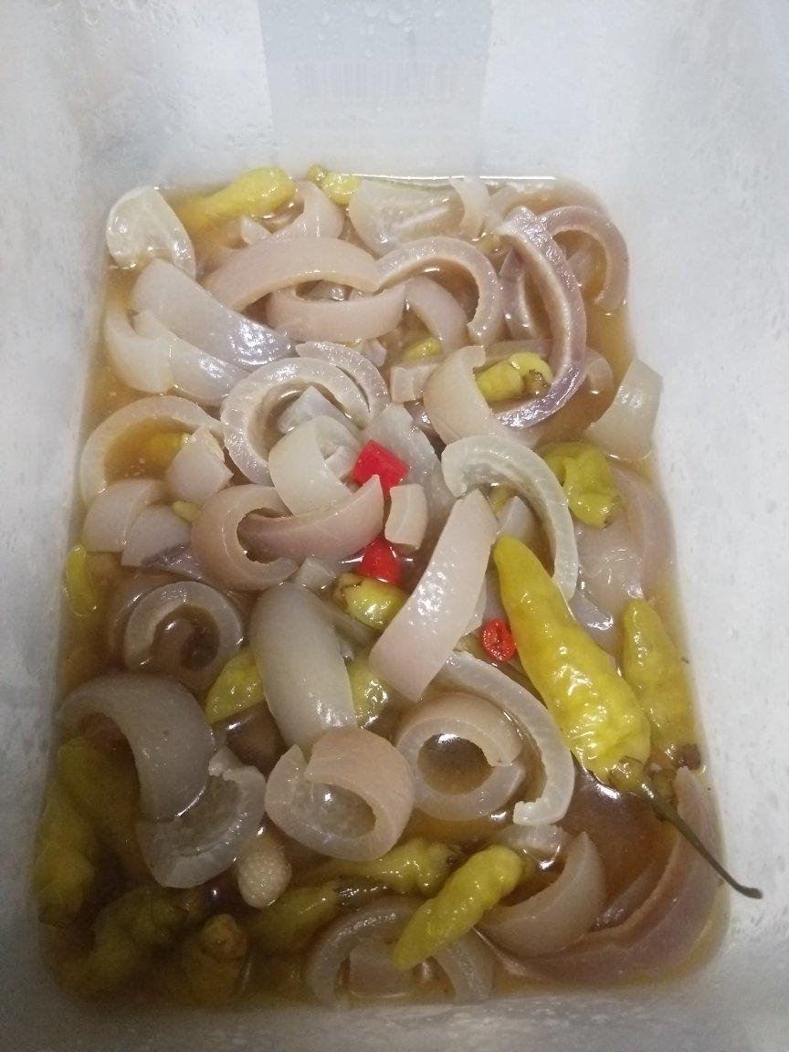 幸运星小添添做的泡椒水晶猪皮