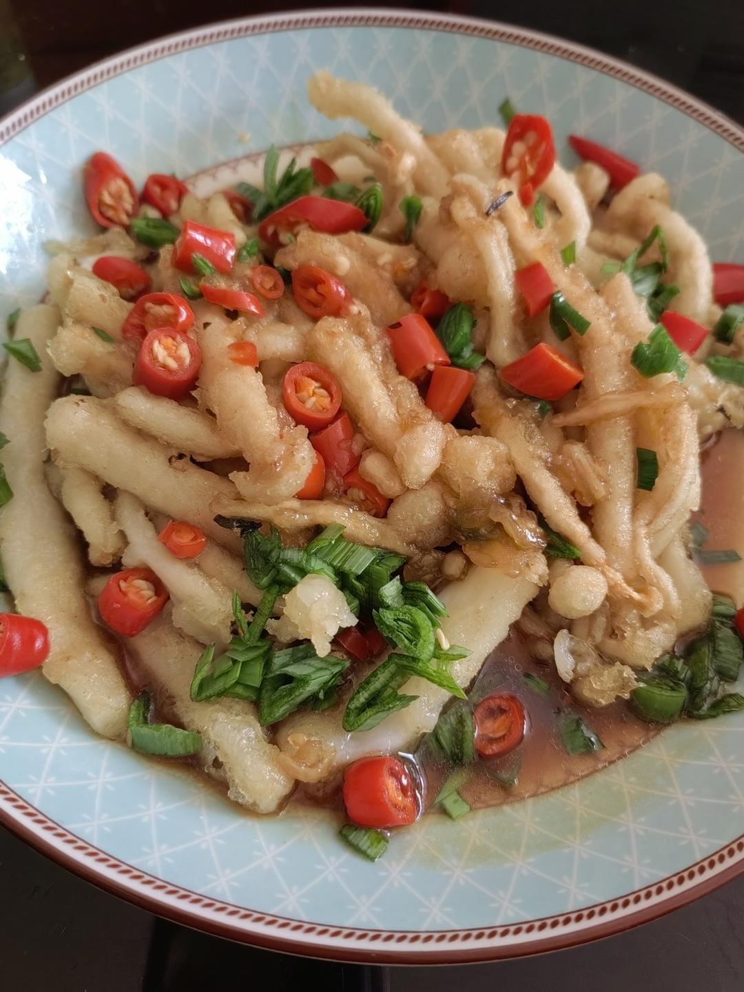 椒盐白玉菇