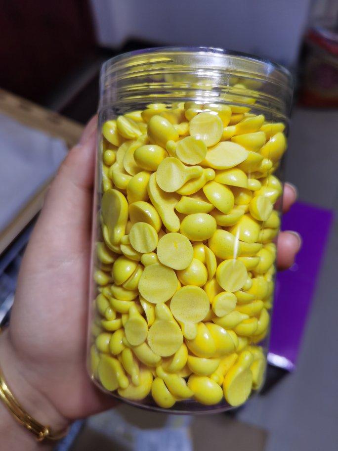 入口即化的无添加蛋黄溶豆