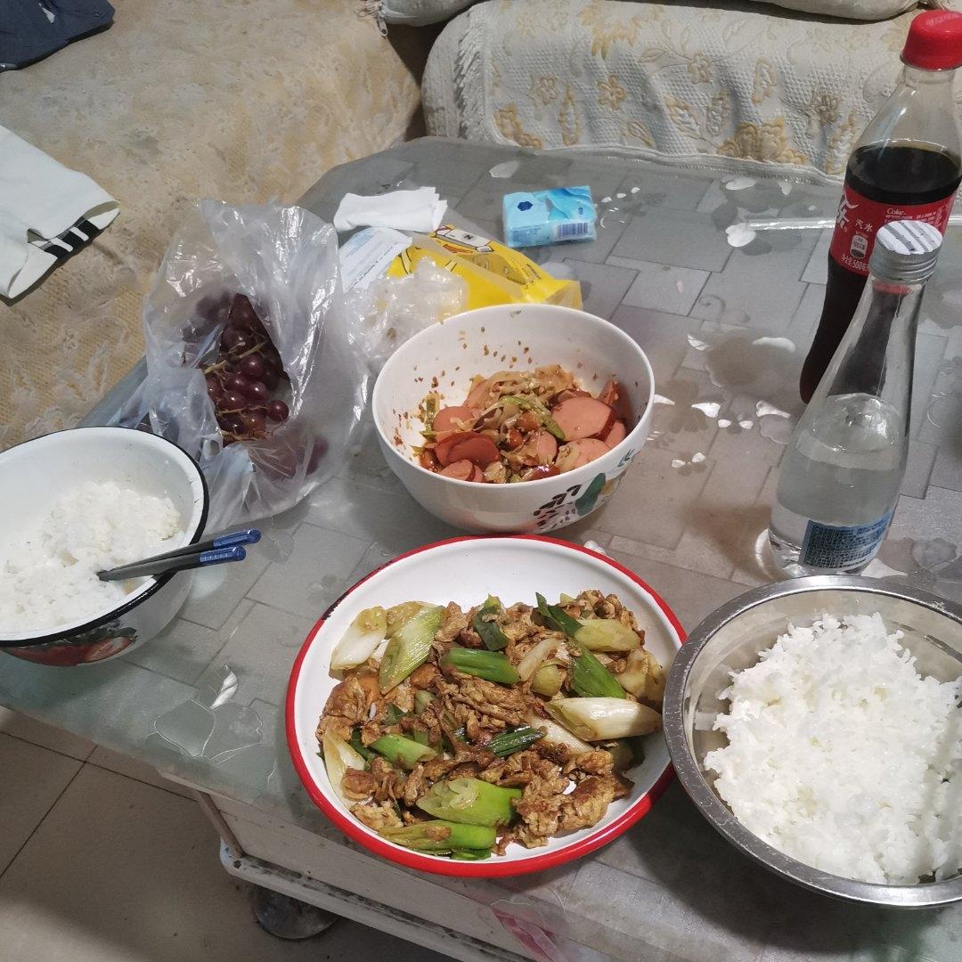 超下饭的大葱炒鸡蛋