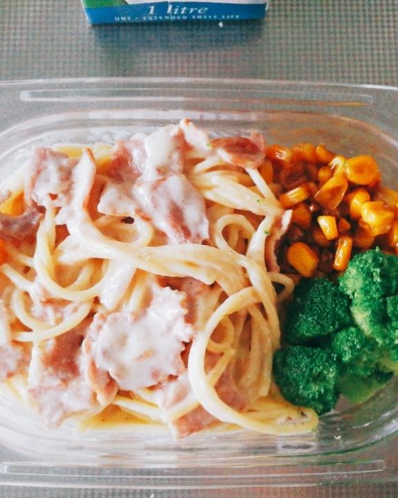 牛奶芝士培根意面的做法