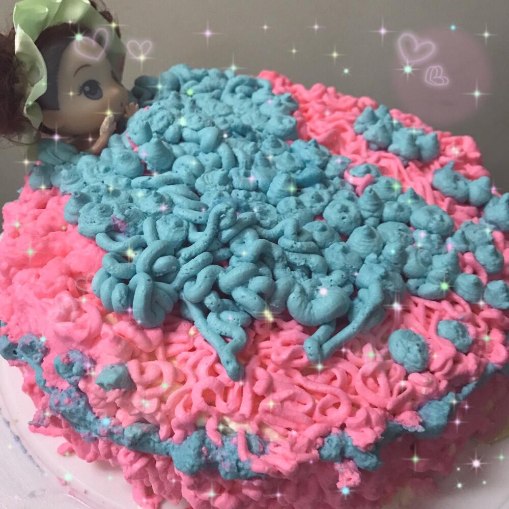 迷糊娃娃 泡泡浴蛋糕