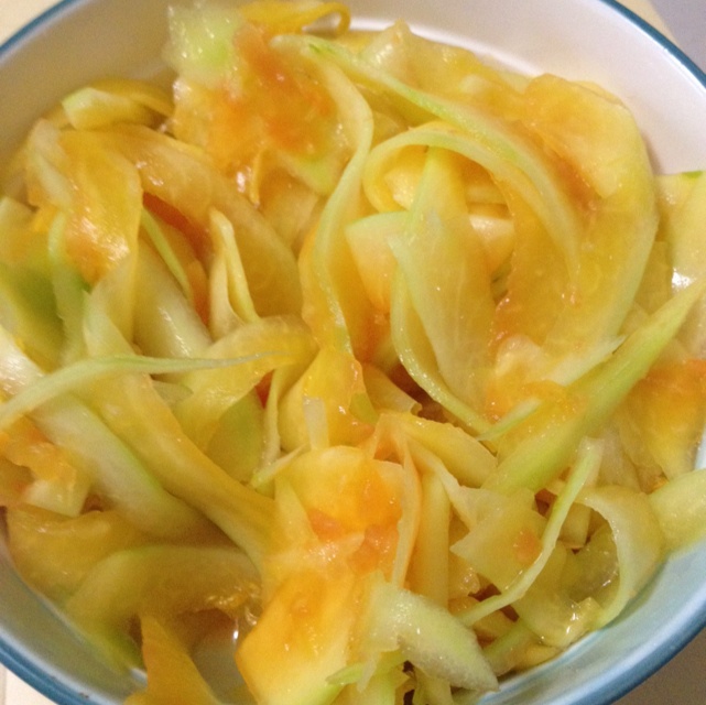 凉拌青木瓜