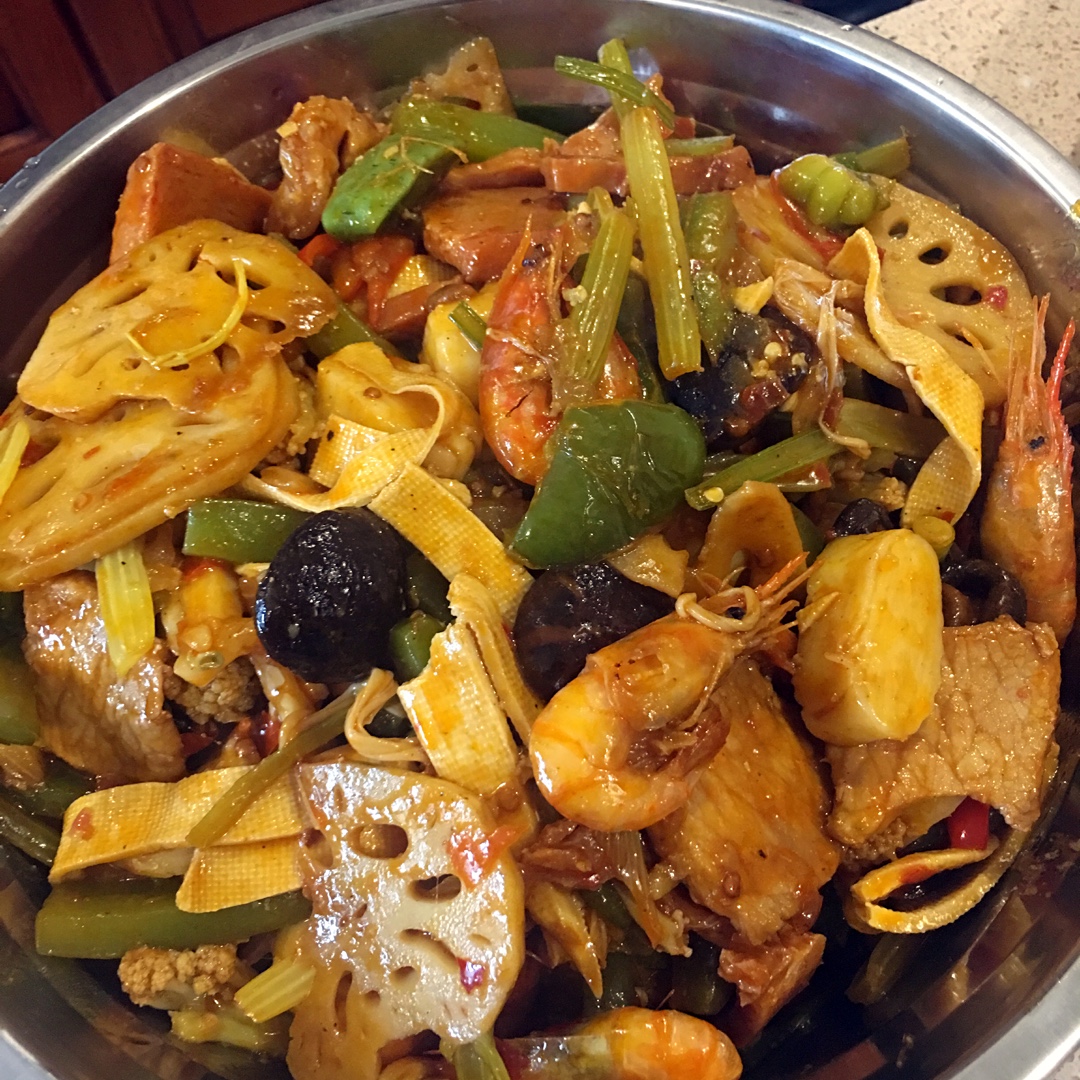 eric滴麻麻做的麻辣香锅