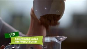 cacao smoothie （YouTube）的做法 步骤2