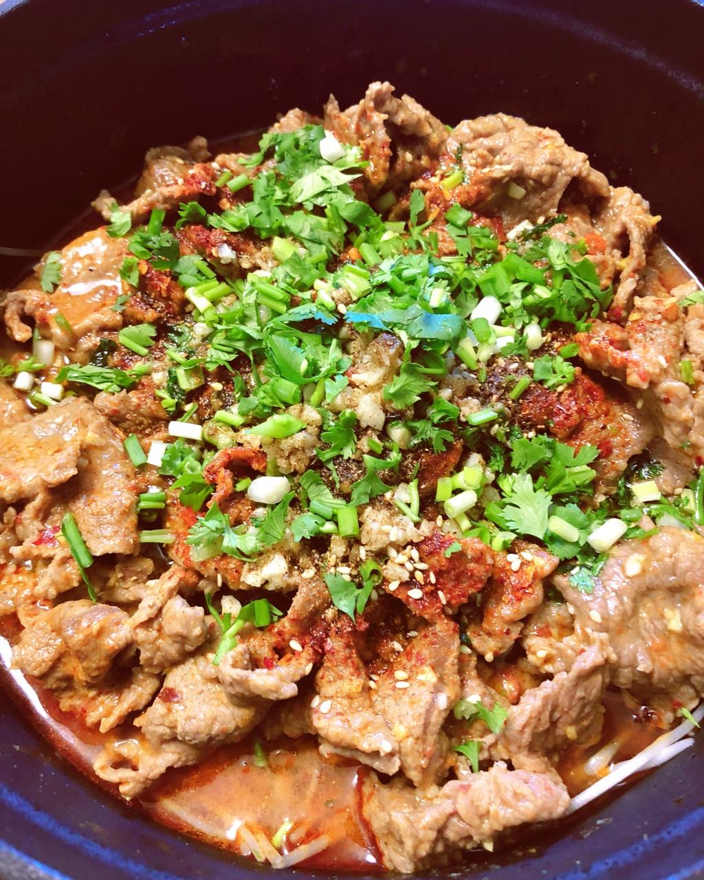 水煮牛肉