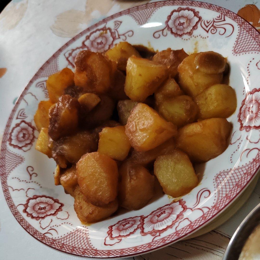 红烧土豆