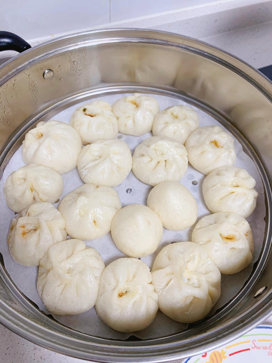 软面透油小笼包成功复刻‼️无需手揉面，香香软软巨好吃，早餐好选择