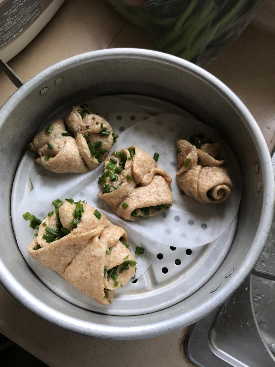 奶香小花卷 一次性发酵 松软又好吃 附细节视频详解