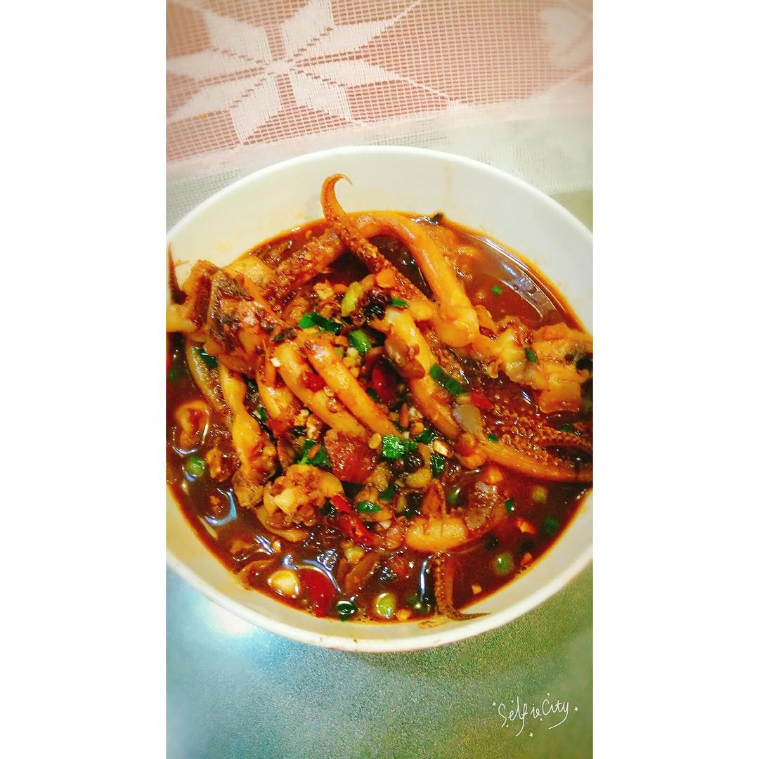 绝味麻辣鱿鱼须