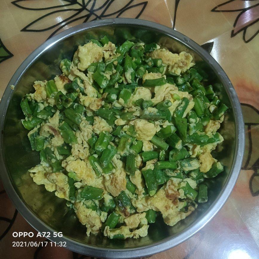 超下饭素菜豆角炒鸡蛋