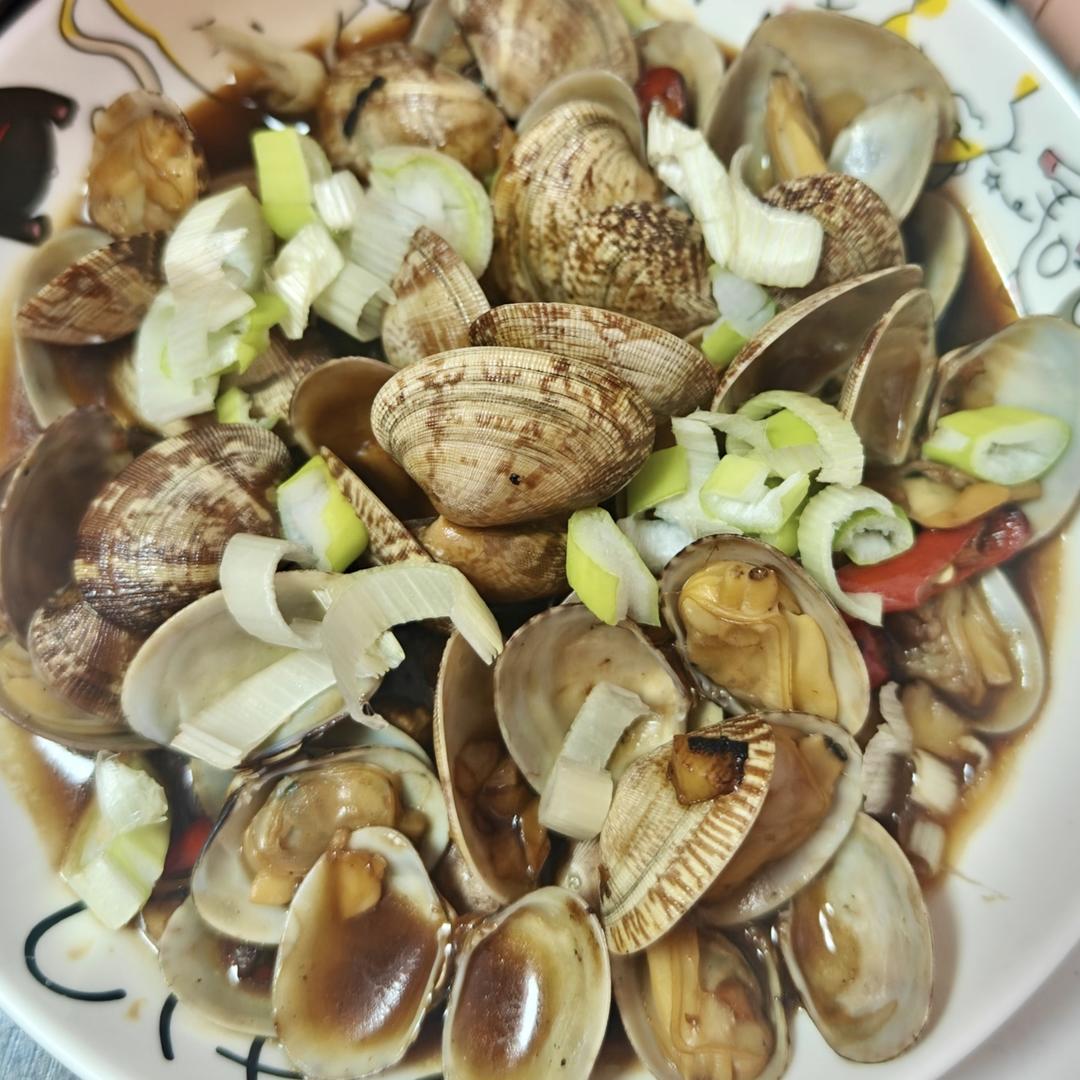 5分钟快手菜❗️秒杀路边摊爆炒花甲～好吃到爆