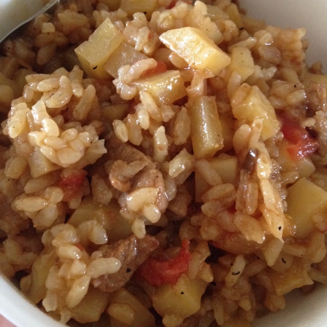 土豆焖饭（电饭锅版）