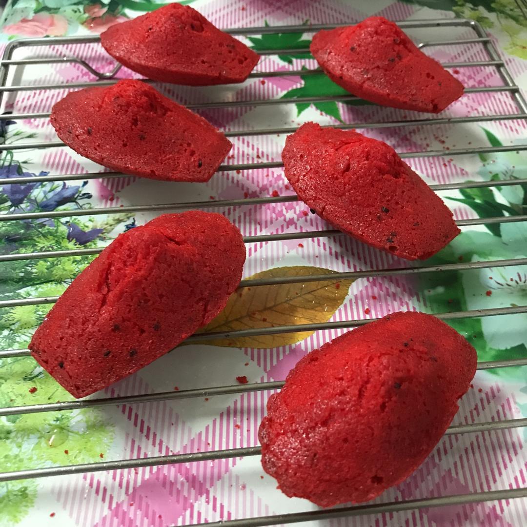 红红火火红丝绒玛德琳