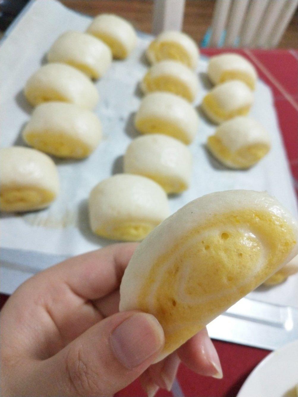 南瓜双色馒头
