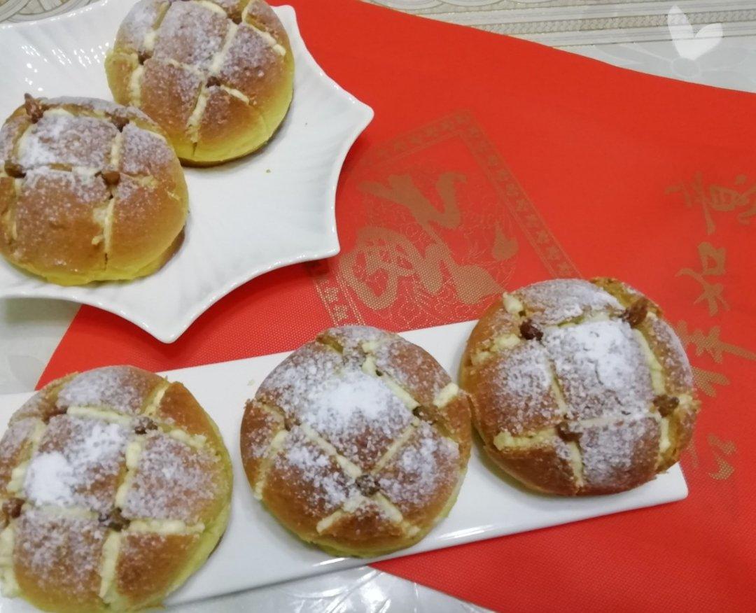 美味的网红奶昔面包