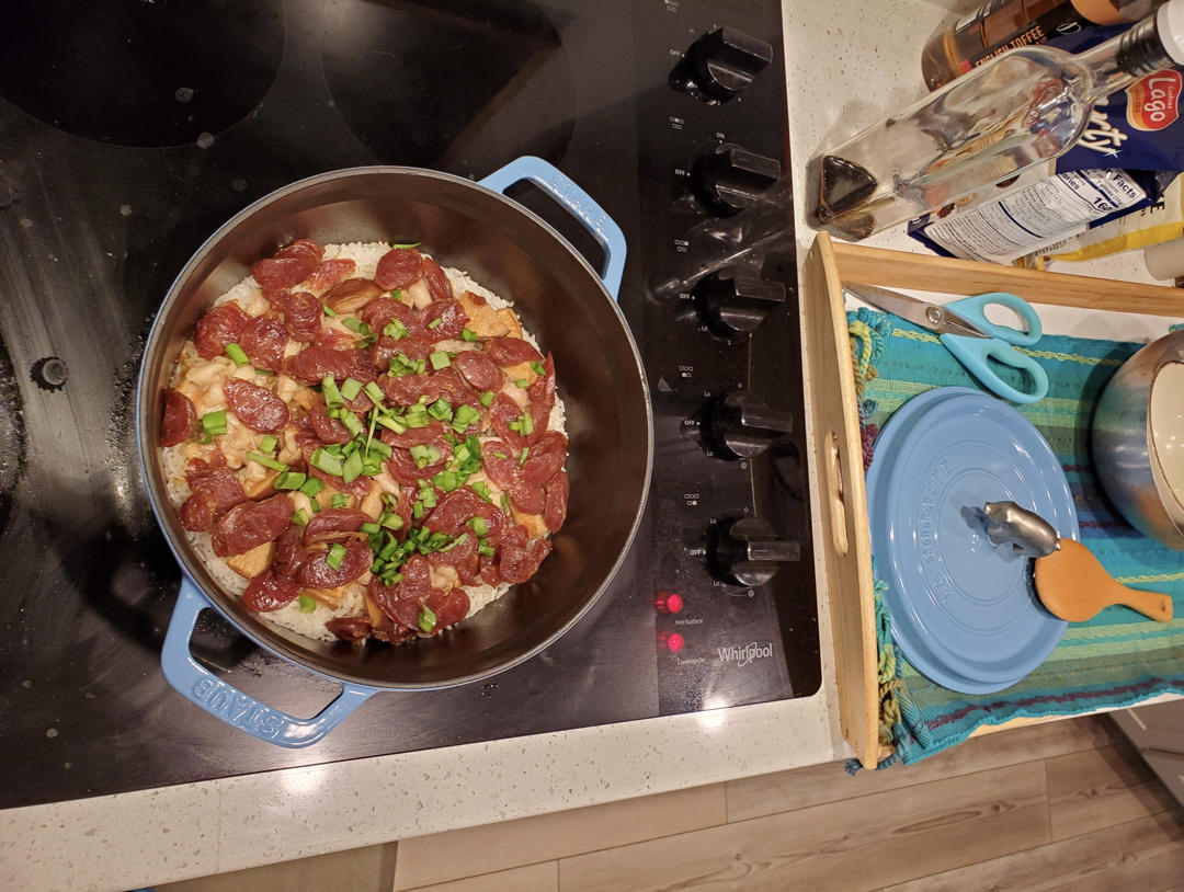 北鼎铸铁锅食谱｜鸡肉煲仔饭