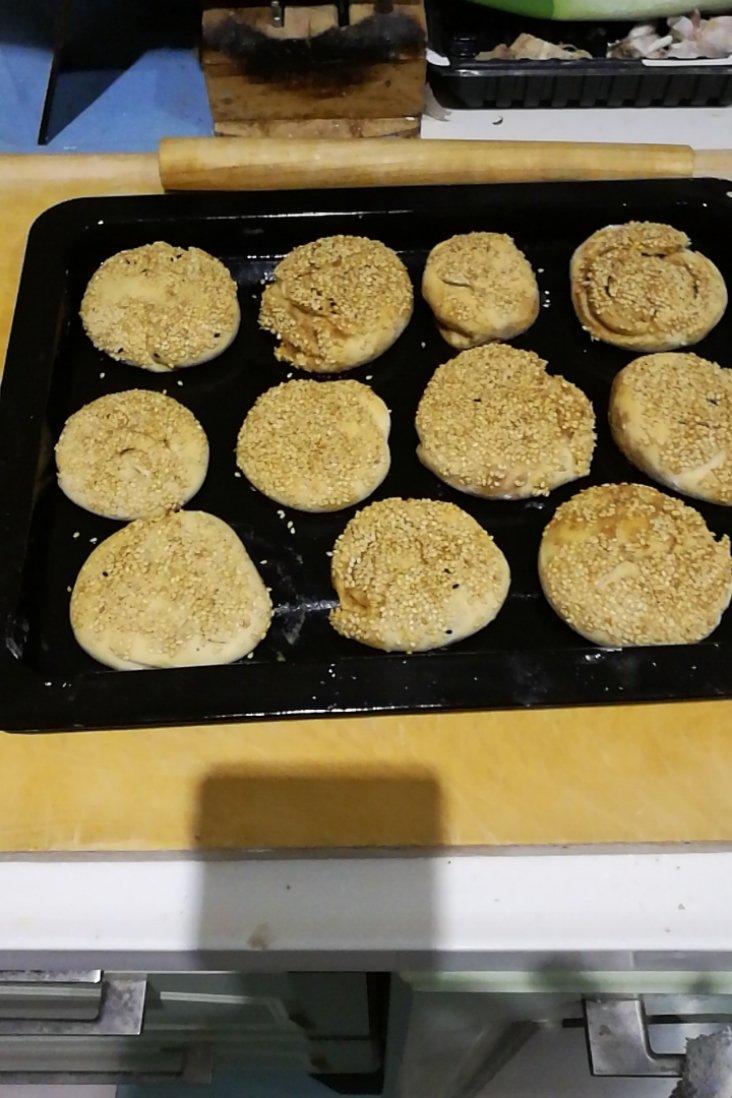 老北京芝麻烧饼（烤箱版）