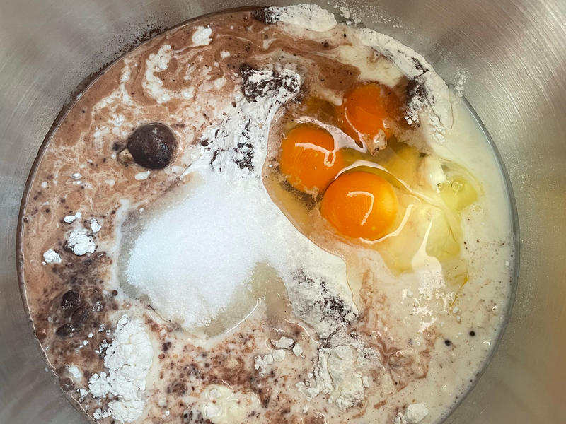 纯奶手撕吐司的做法 步骤1