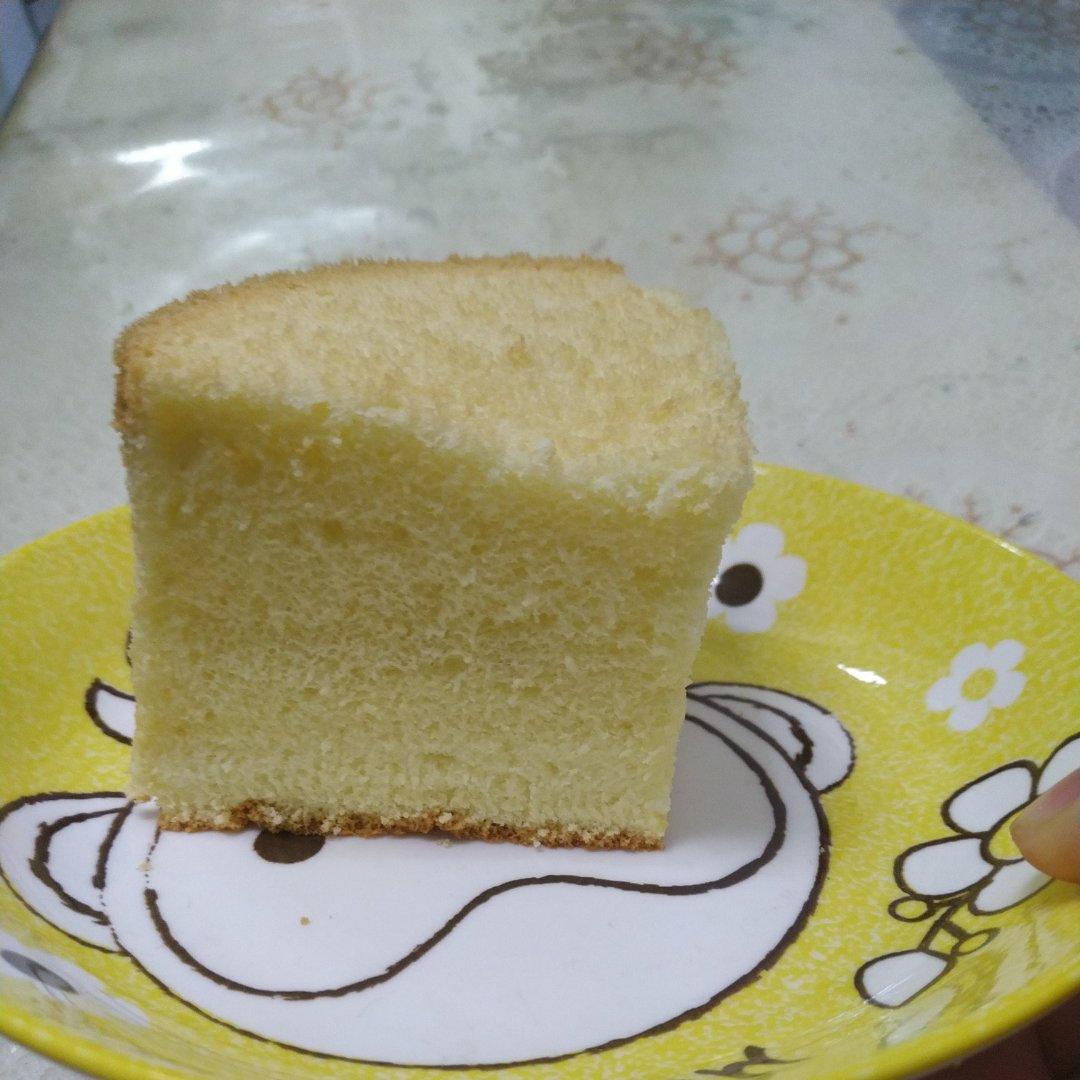 水浴法六寸戚风蛋糕