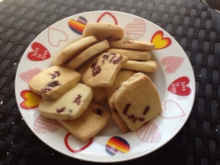 蔓越梅饼干和乳酪饼干