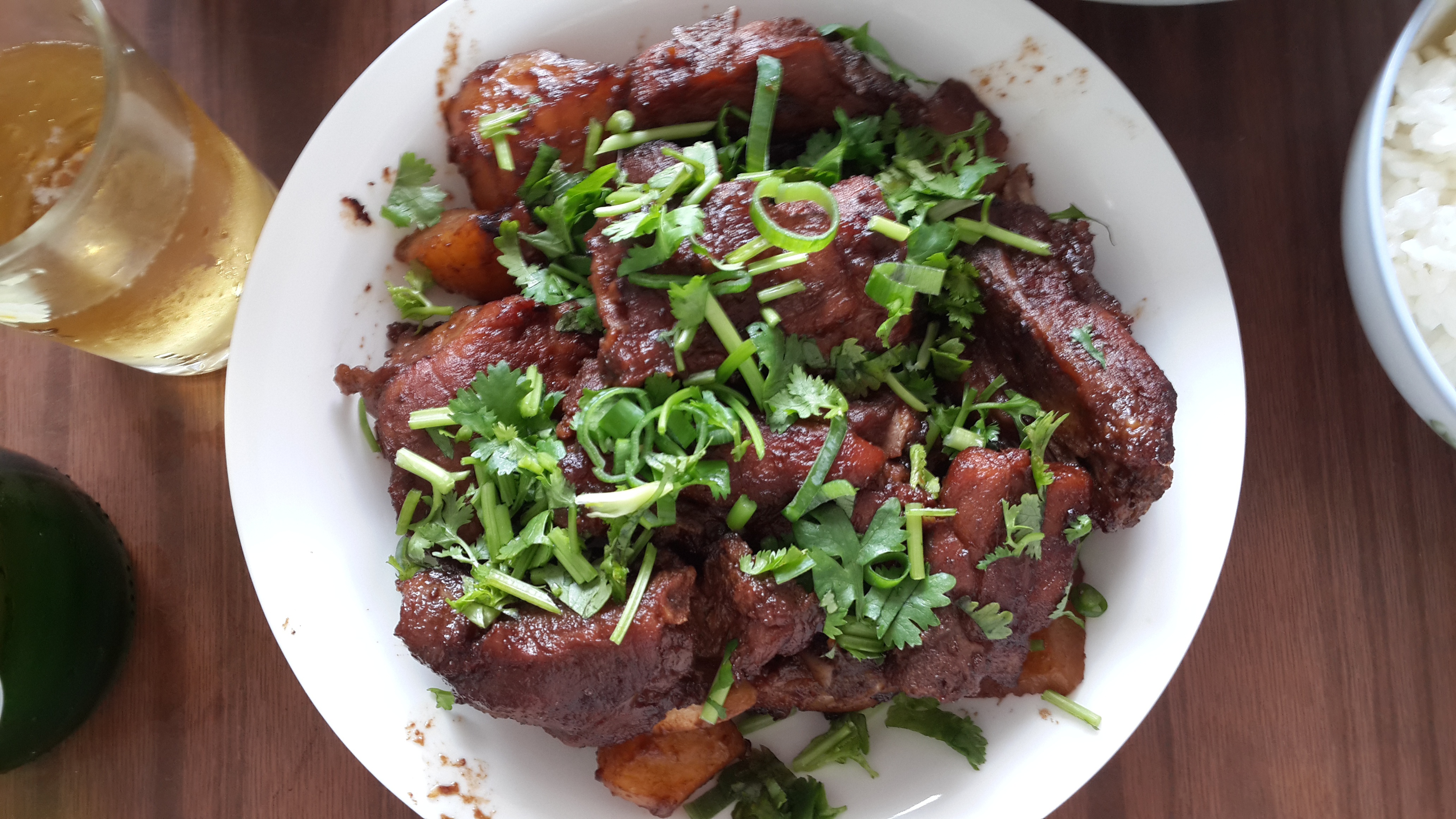 红烧土豆排骨&肉