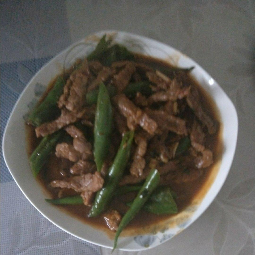 青椒牛柳