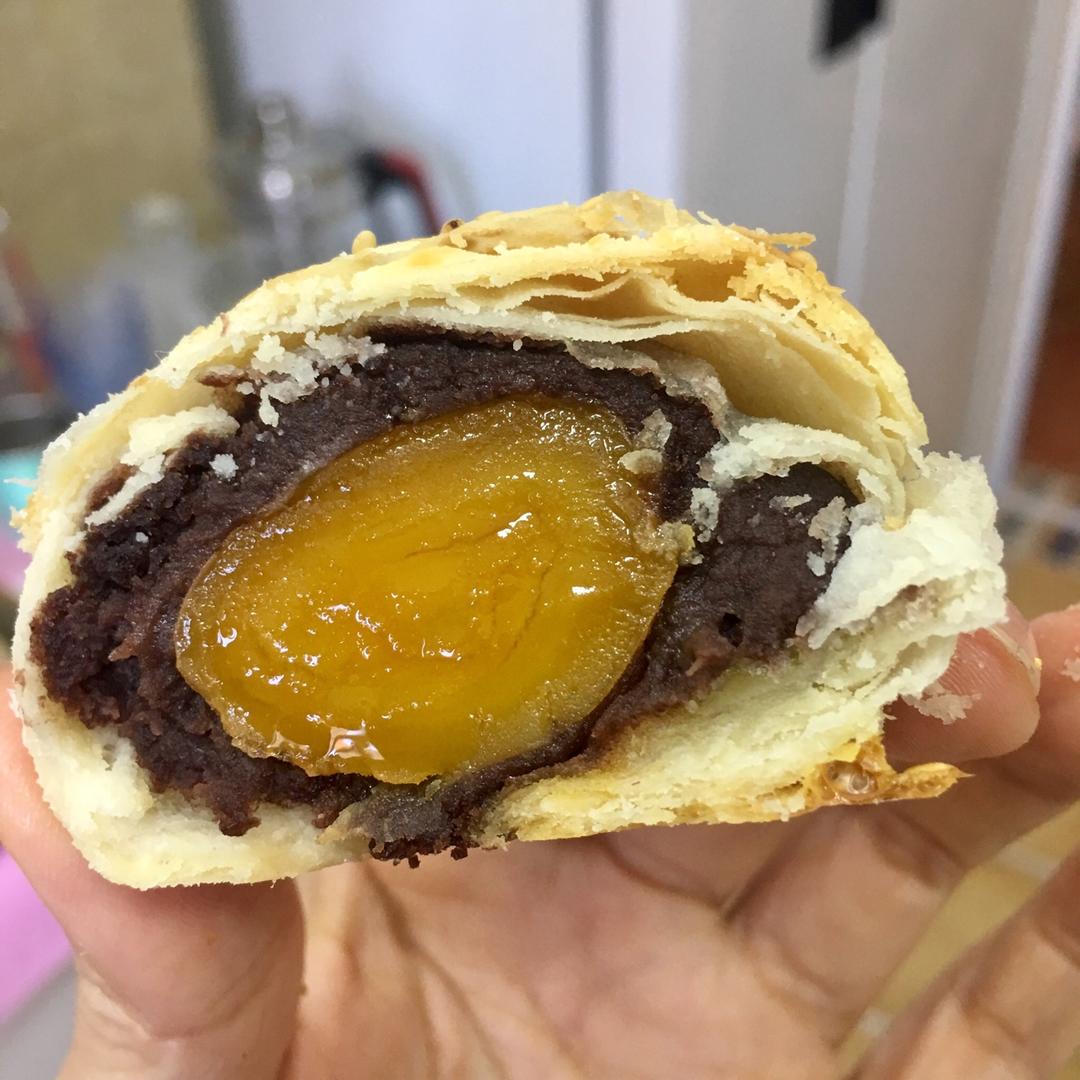 蛋黄酥（黄油版）无需揉面，超快手